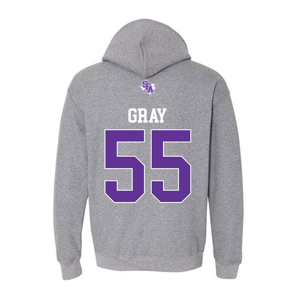 SFA - NCAA Football : Erik Gray - Hooded Sweatshirt-1