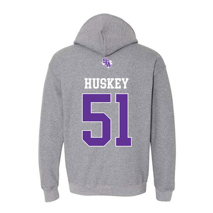 SFA - NCAA Baseball : Andrew Huskey - Hooded Sweatshirt-1