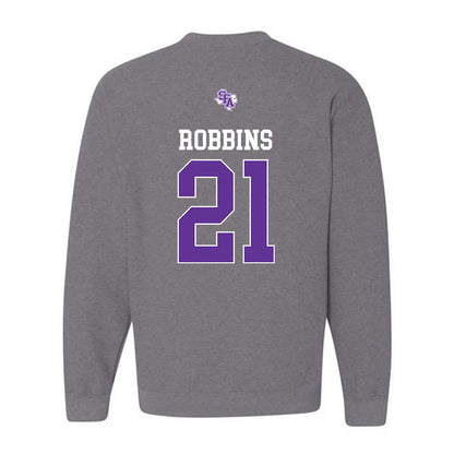 SFA - NCAA Softball : Kelby Robbins - Crewneck Sweatshirt-1