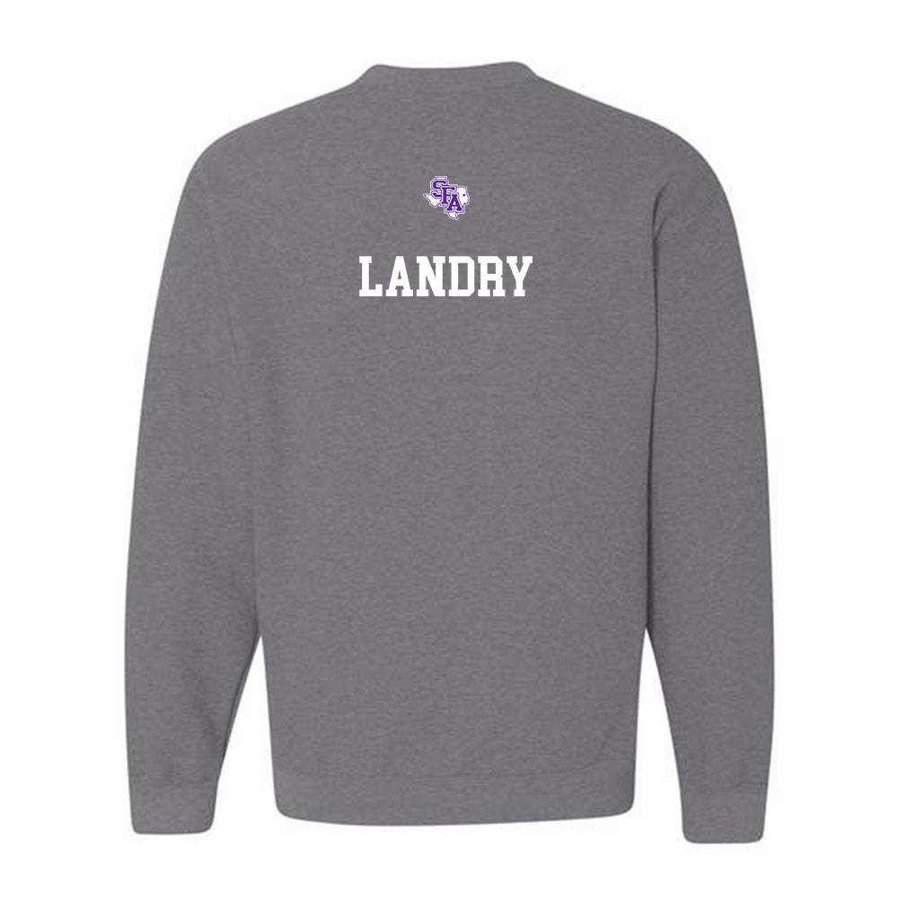 SFA - NCAA Baseball : Garrett Landry - Crewneck Sweatshirt-1