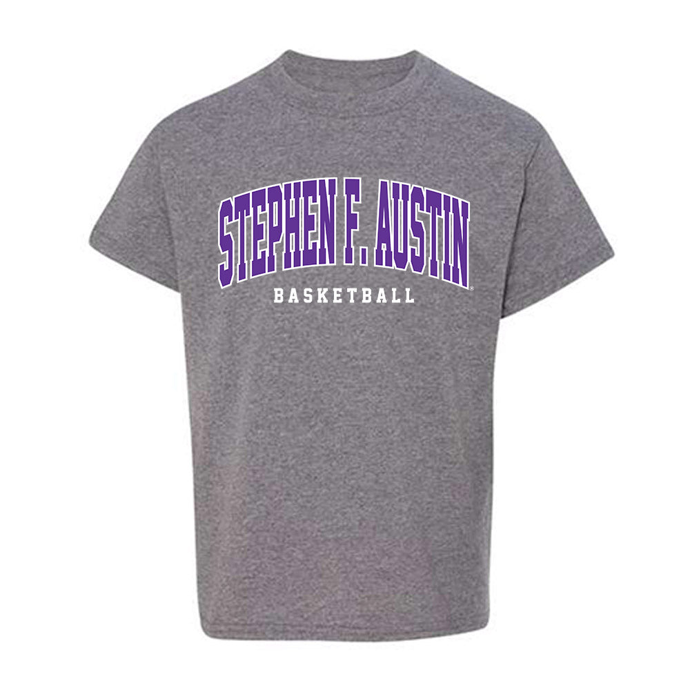 SFA - NCAA Men's Basketball : Ethan Mayes - Youth T-Shirt-0