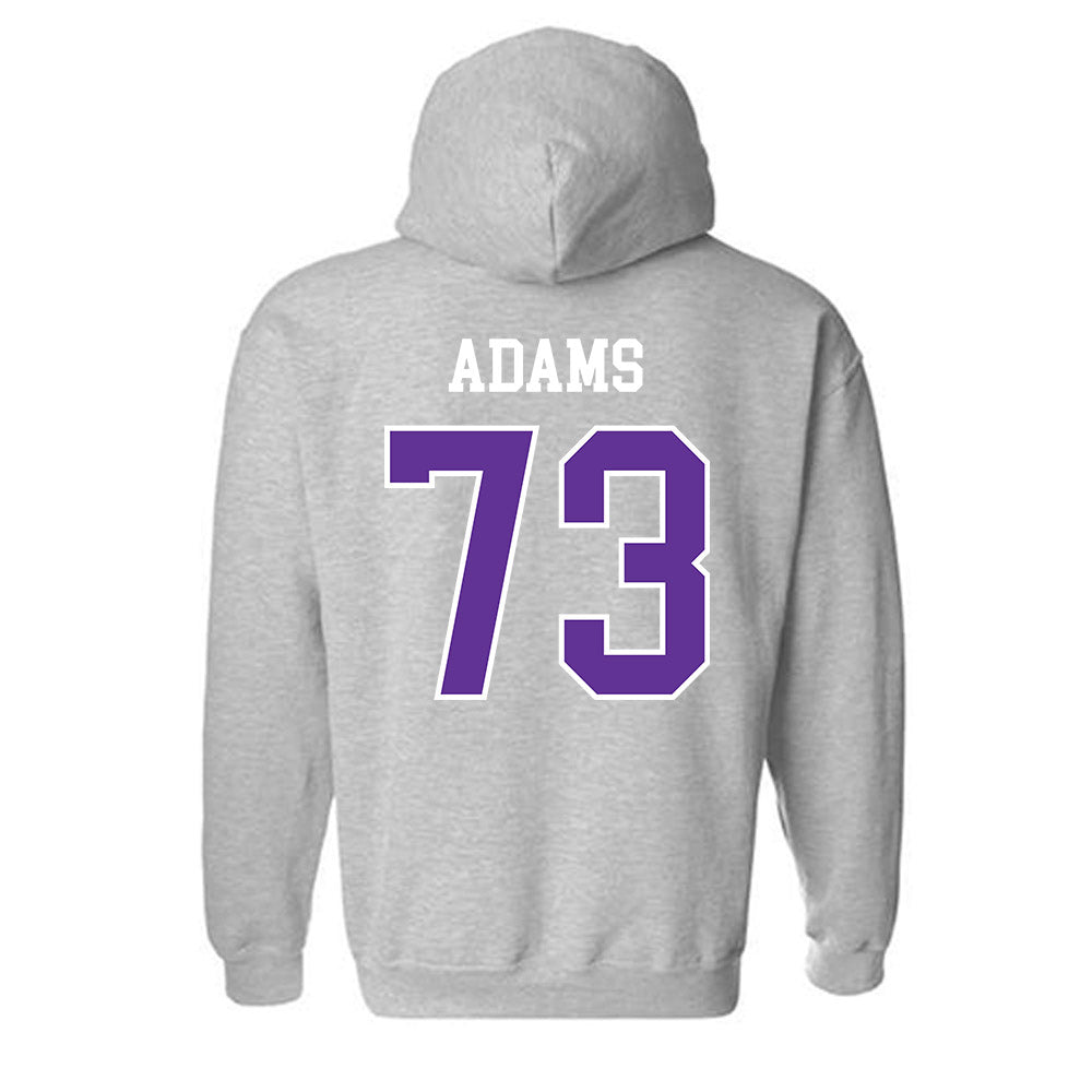 SFA - NCAA Football : Nate Adams - Hooded Sweatshirt-1