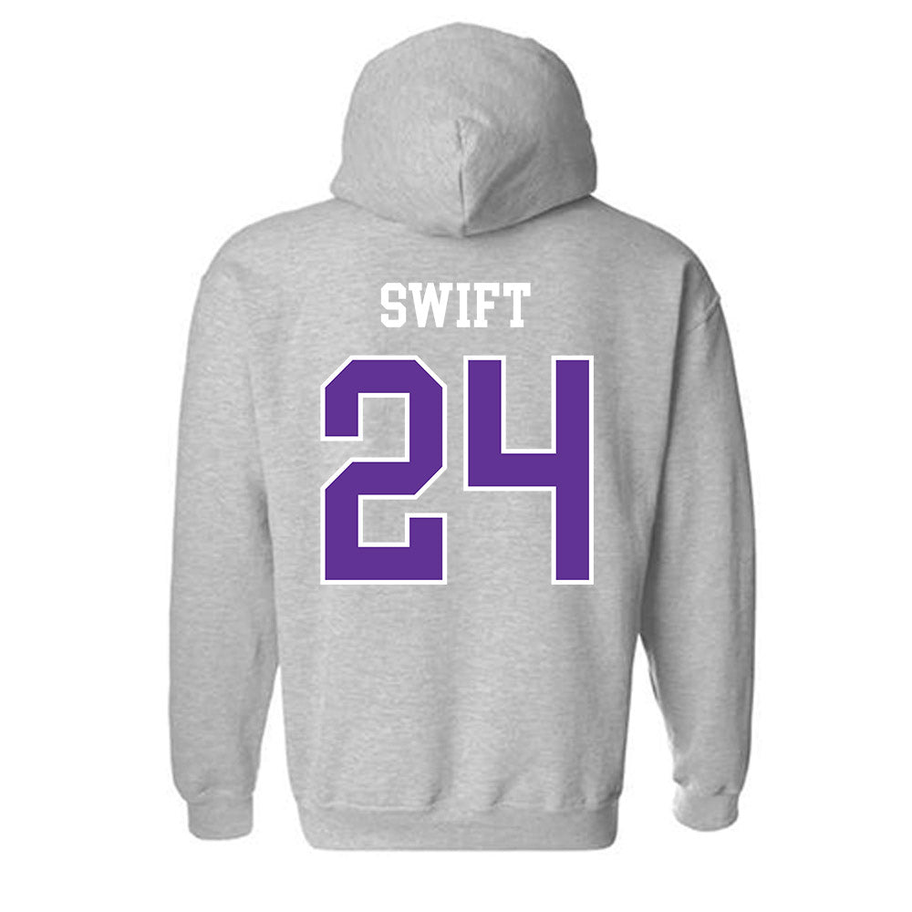 SFA - NCAA Baseball : Julian Swift - Hooded Sweatshirt-1