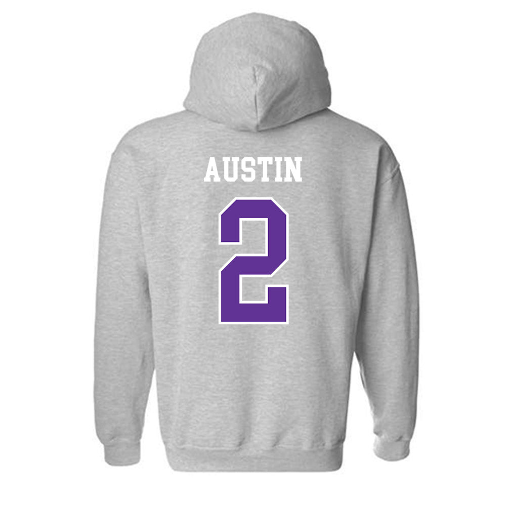 SFA - NCAA Football : Aaron Austin - Hooded Sweatshirt-1