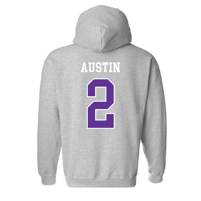 SFA - NCAA Football : Aaron Austin - Hooded Sweatshirt-1