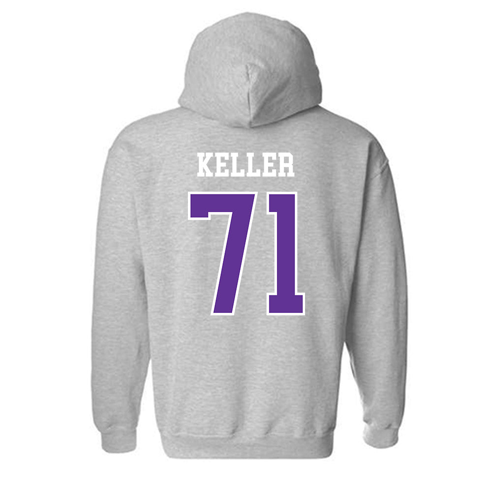 SFA - NCAA Football : Robert Keller - Hooded Sweatshirt-1