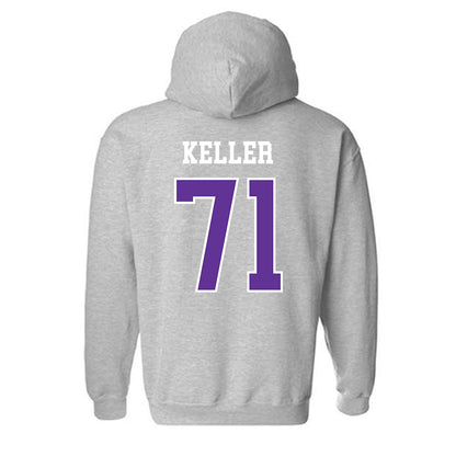 SFA - NCAA Football : Robert Keller - Hooded Sweatshirt-1