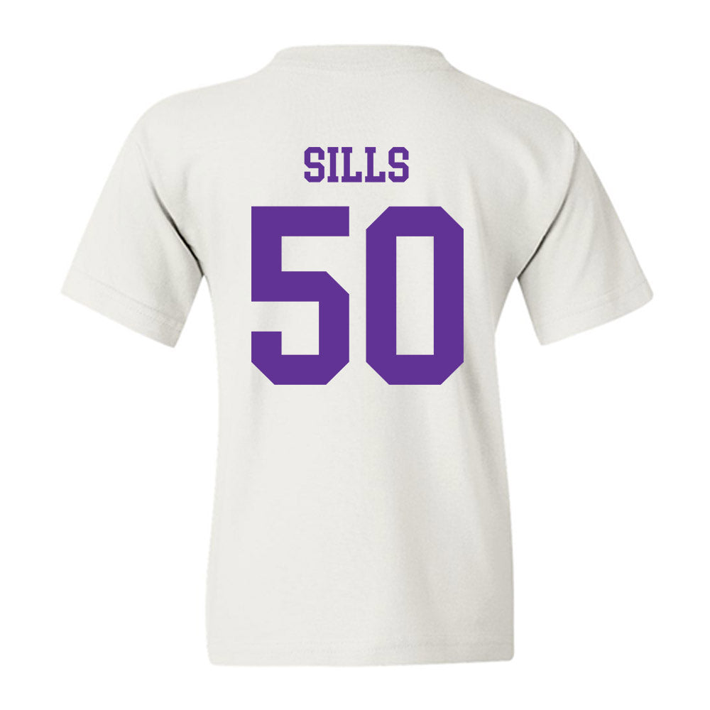 SFA - NCAA Football : Wiley Sills - Youth T-Shirt-1