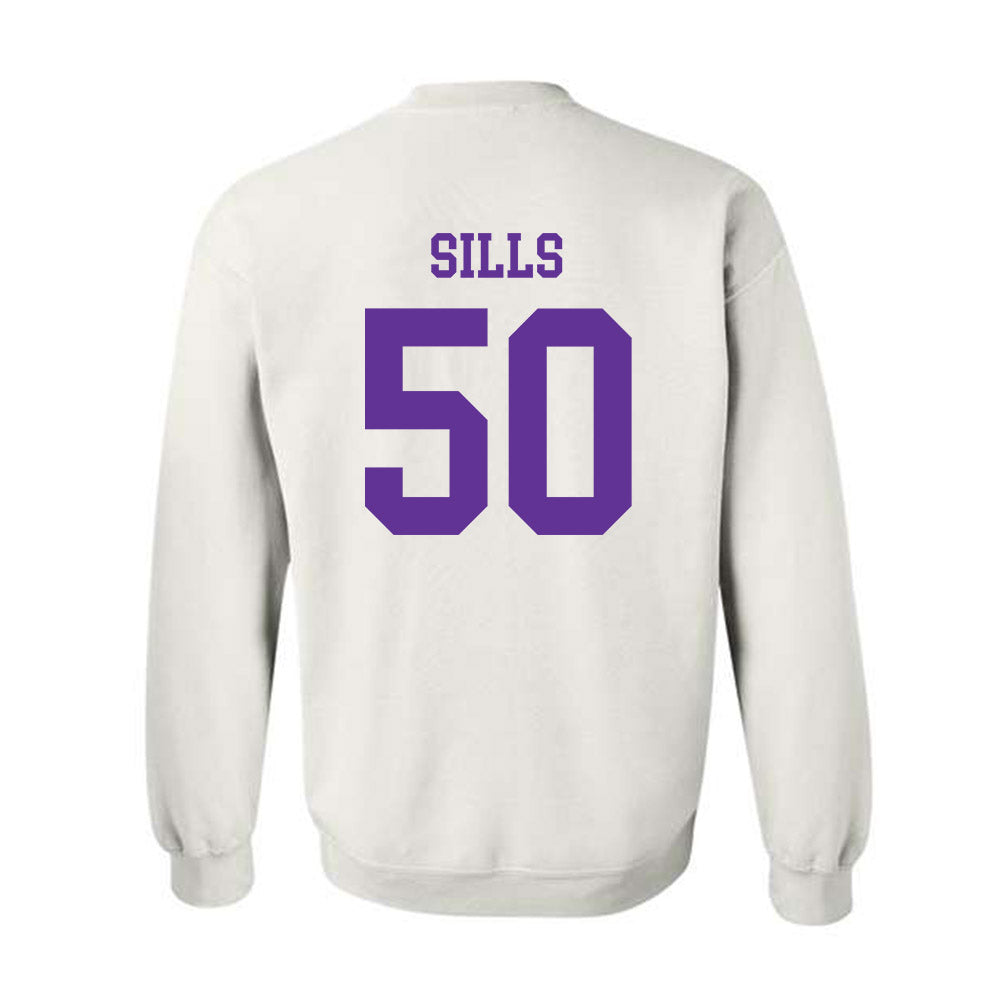 SFA - NCAA Football : Wiley Sills - Crewneck Sweatshirt-1