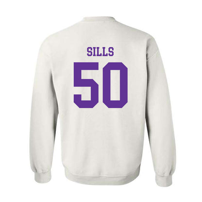 SFA - NCAA Football : Wiley Sills - Crewneck Sweatshirt-1