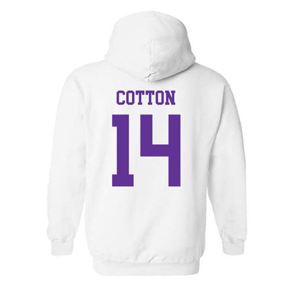SFA - NCAA Football : Josiah Cotton - Hooded Sweatshirt-1