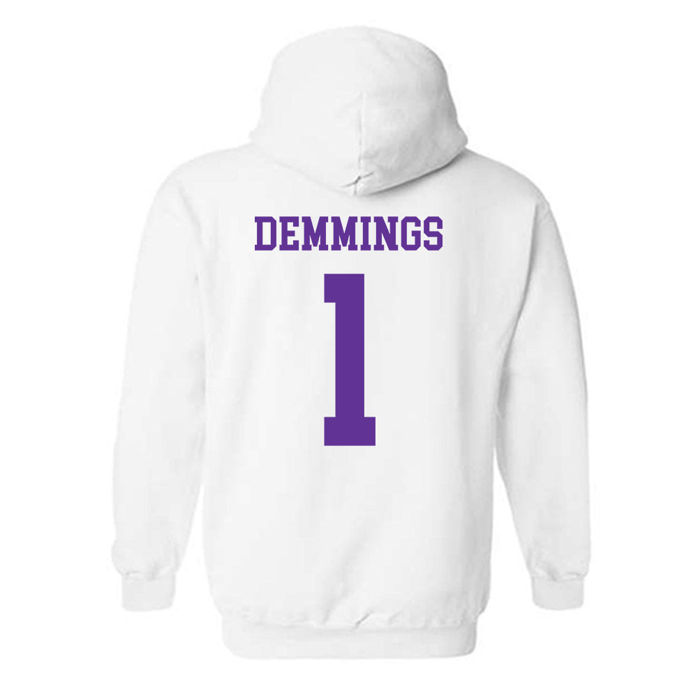 SFA - NCAA Football : Charles Demmings - Hooded Sweatshirt-1