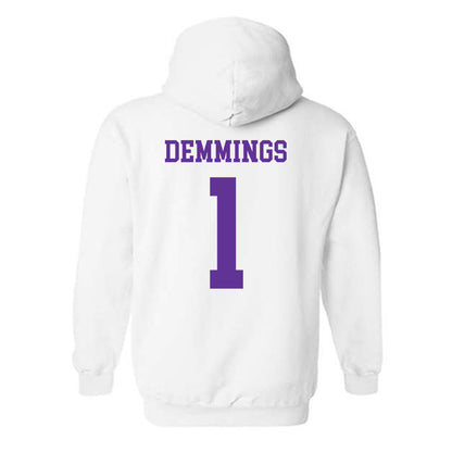 SFA - NCAA Football : Charles Demmings - Hooded Sweatshirt-1