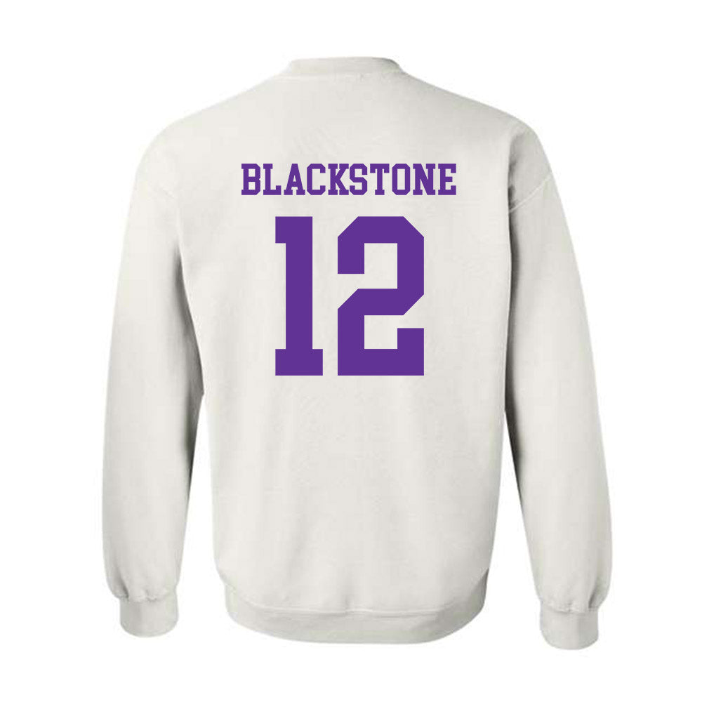 SFA - NCAA Women's Basketball : Faith Blackstone - Crewneck Sweatshirt-1