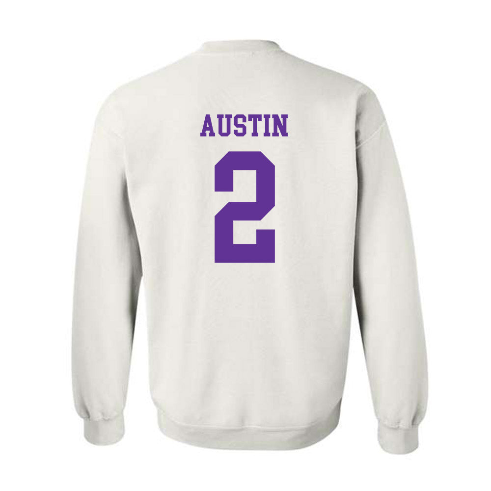 SFA - NCAA Football : Aaron Austin - Crewneck Sweatshirt-1