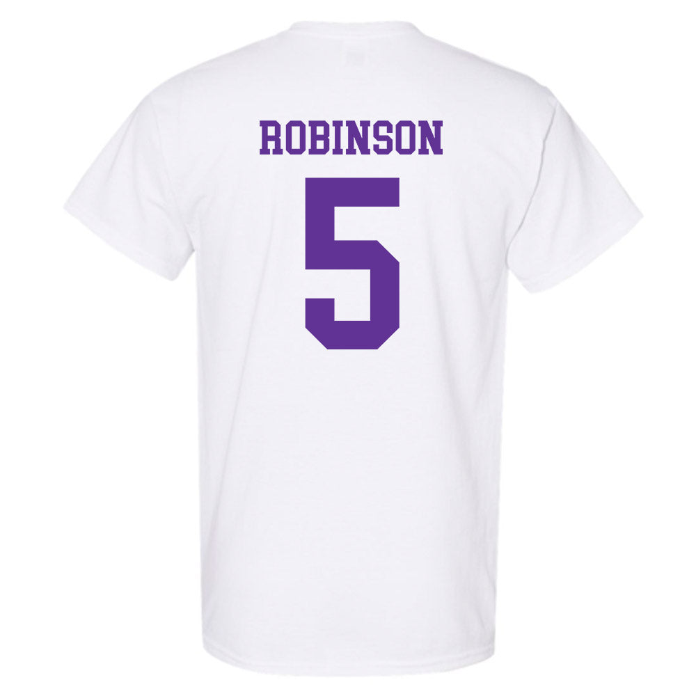 SFA - NCAA Women's Soccer : Rachel Robinson - T-Shirt-1