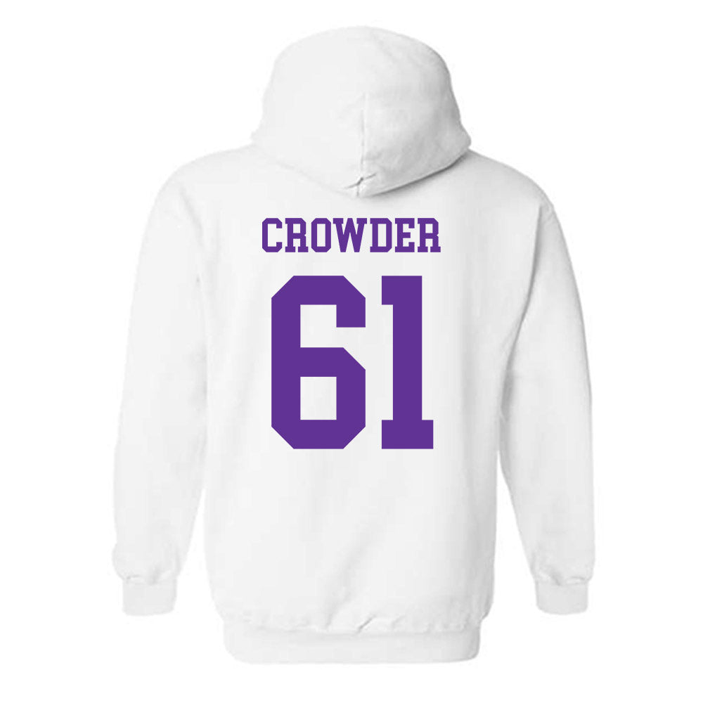 SFA - NCAA Football : Jason Crowder - Hooded Sweatshirt-1