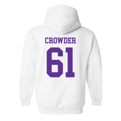 SFA - NCAA Football : Jason Crowder - Hooded Sweatshirt-1