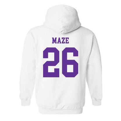 SFA - NCAA Football : Justin Maze - Hooded Sweatshirt-1