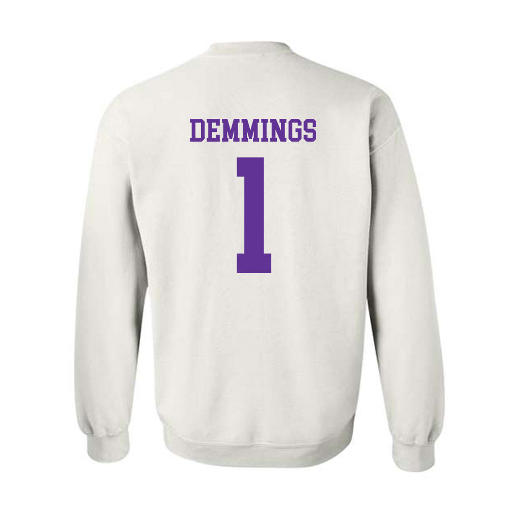 SFA - NCAA Football : Charles Demmings - Crewneck Sweatshirt-1