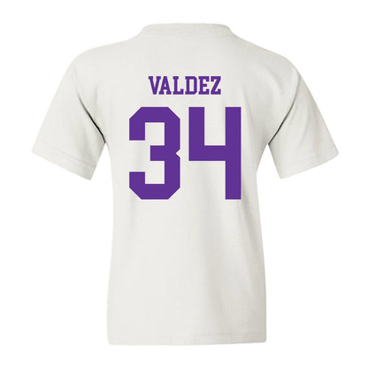 SFA - NCAA Baseball : Jonathan Valdez - Youth T-Shirt-1