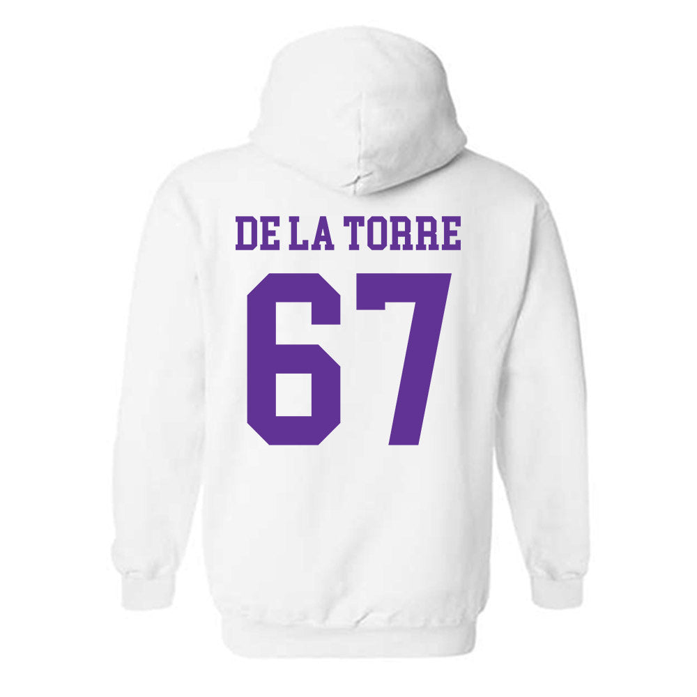 SFA - NCAA Football : Kolt De La Torre - Hooded Sweatshirt-1