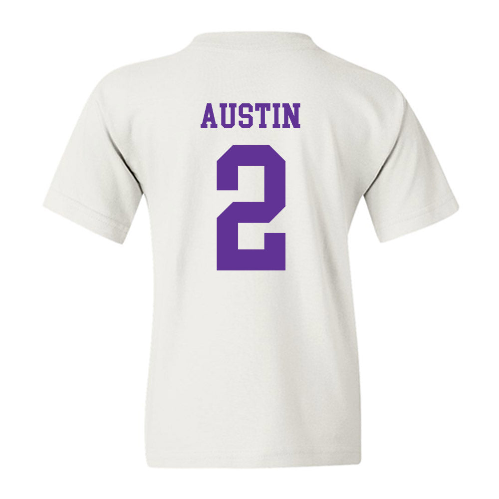 SFA - NCAA Football : Aaron Austin - Youth T-Shirt-1