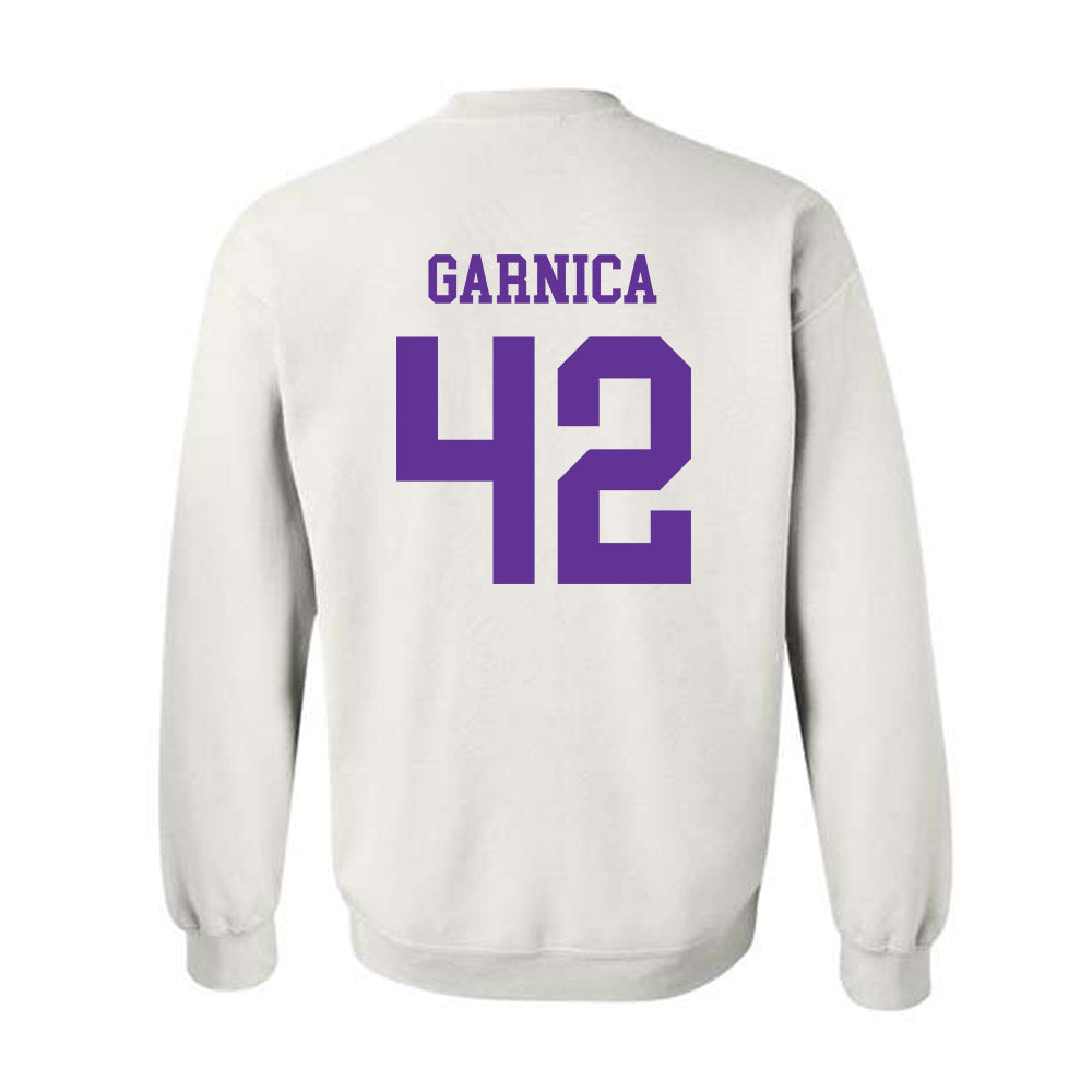 SFA - NCAA Baseball : Isaiah Garnica - Crewneck Sweatshirt-1