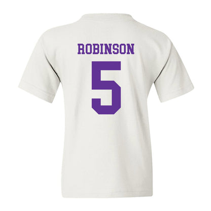 SFA - NCAA Women's Soccer : Rachel Robinson - Youth T-Shirt-1