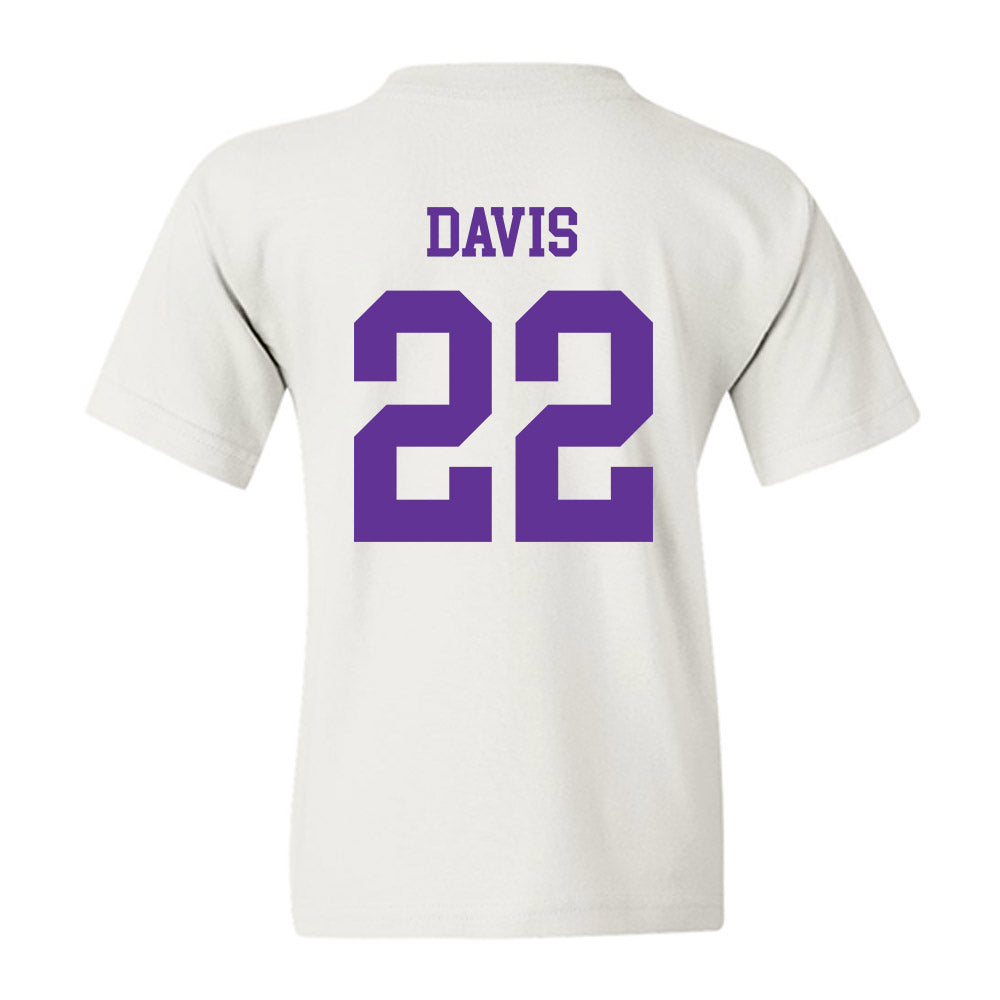 SFA - NCAA Women's Soccer : Kamrynn Davis - Youth T-Shirt-1