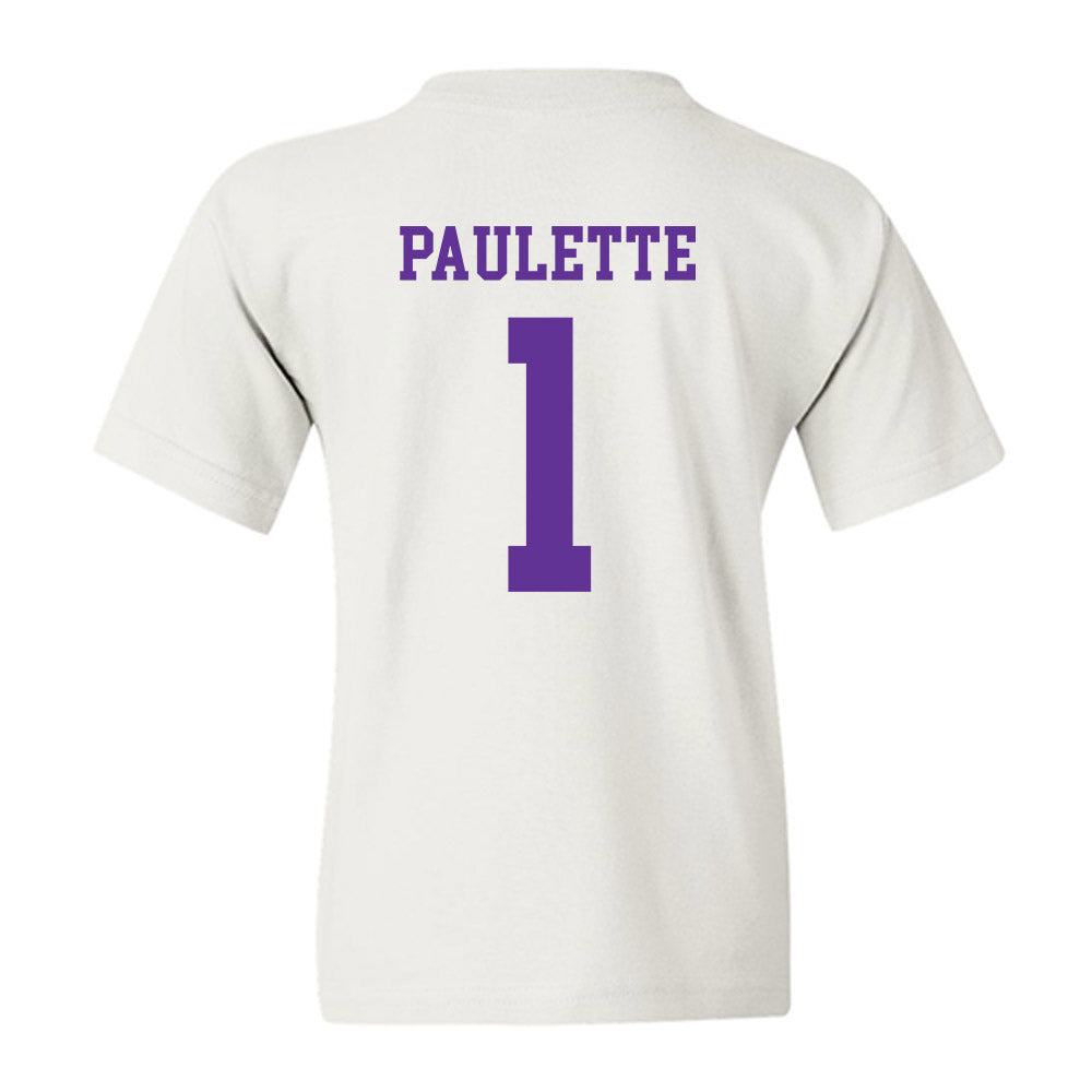 SFA - NCAA Football : Kahliq Paulette - Youth T-Shirt-1