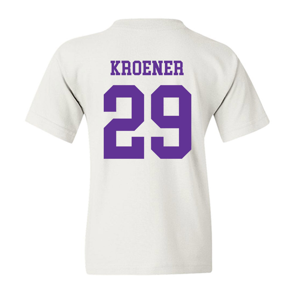 SFA - NCAA Football : Leon Kroener - Youth T-Shirt-1