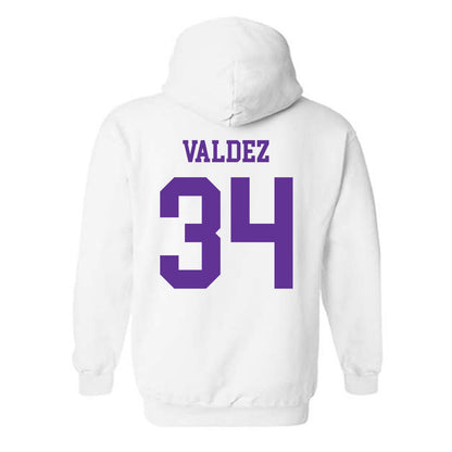SFA - NCAA Baseball : Jonathan Valdez - Hooded Sweatshirt-1