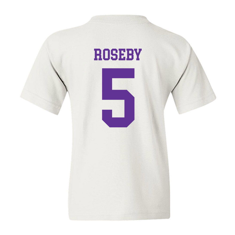 SFA - NCAA Women's Basketball : Keyera Roseby - Youth T-Shirt-1