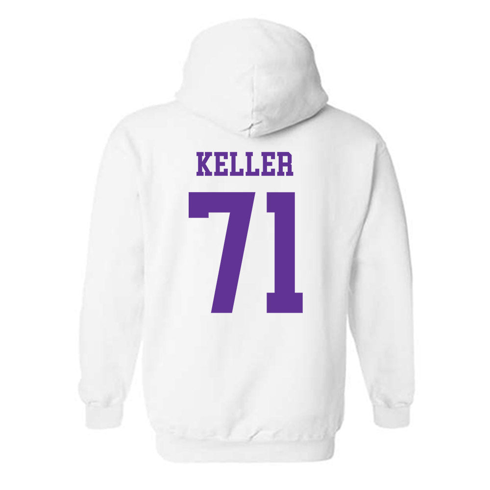 SFA - NCAA Football : Robert Keller - Hooded Sweatshirt-1