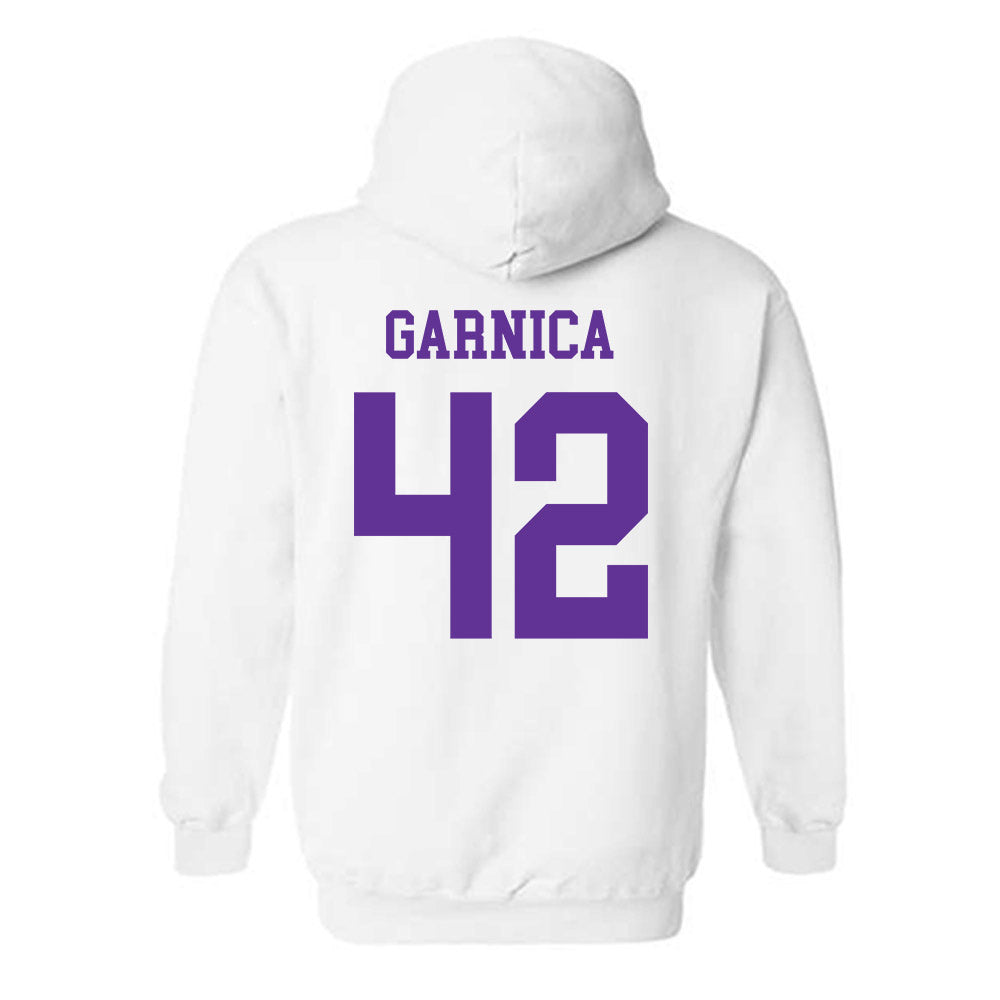 SFA - NCAA Baseball : Isaiah Garnica - Hooded Sweatshirt-1