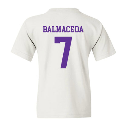 SFA - NCAA Baseball : Elian Balmaceda - Youth T-Shirt-1