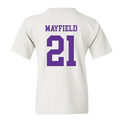 SFA - NCAA Football : Jayvin Mayfield - Youth T-Shirt-1