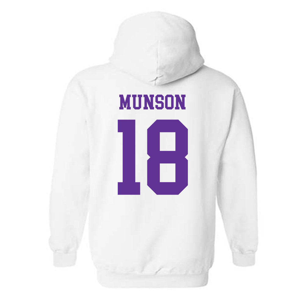 SFA - NCAA Baseball : Kadin Munson - Hooded Sweatshirt-1