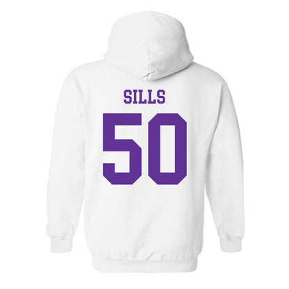 SFA - NCAA Football : Wiley Sills - Hooded Sweatshirt-1