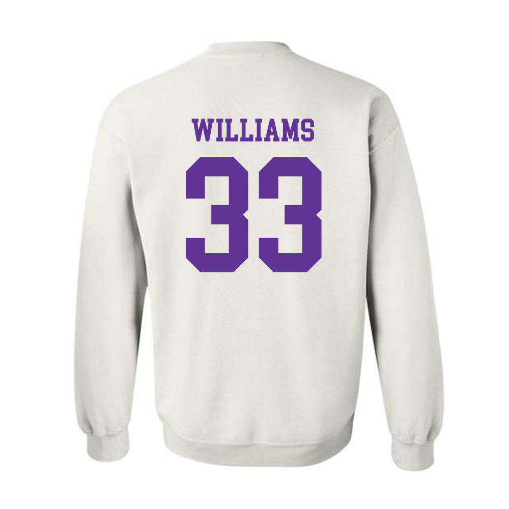 SFA - NCAA Football : Malachi Williams - Crewneck Sweatshirt-1