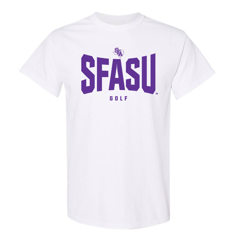 SFA - NCAA Men's Golf : Zach Robertson - T-Shirt-0