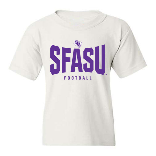 SFA - NCAA Football : Nate Adams - Youth T-Shirt-0