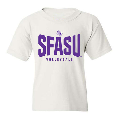 SFA - NCAA Women's Volleyball : Kennedy Jones - Youth T-Shirt-0