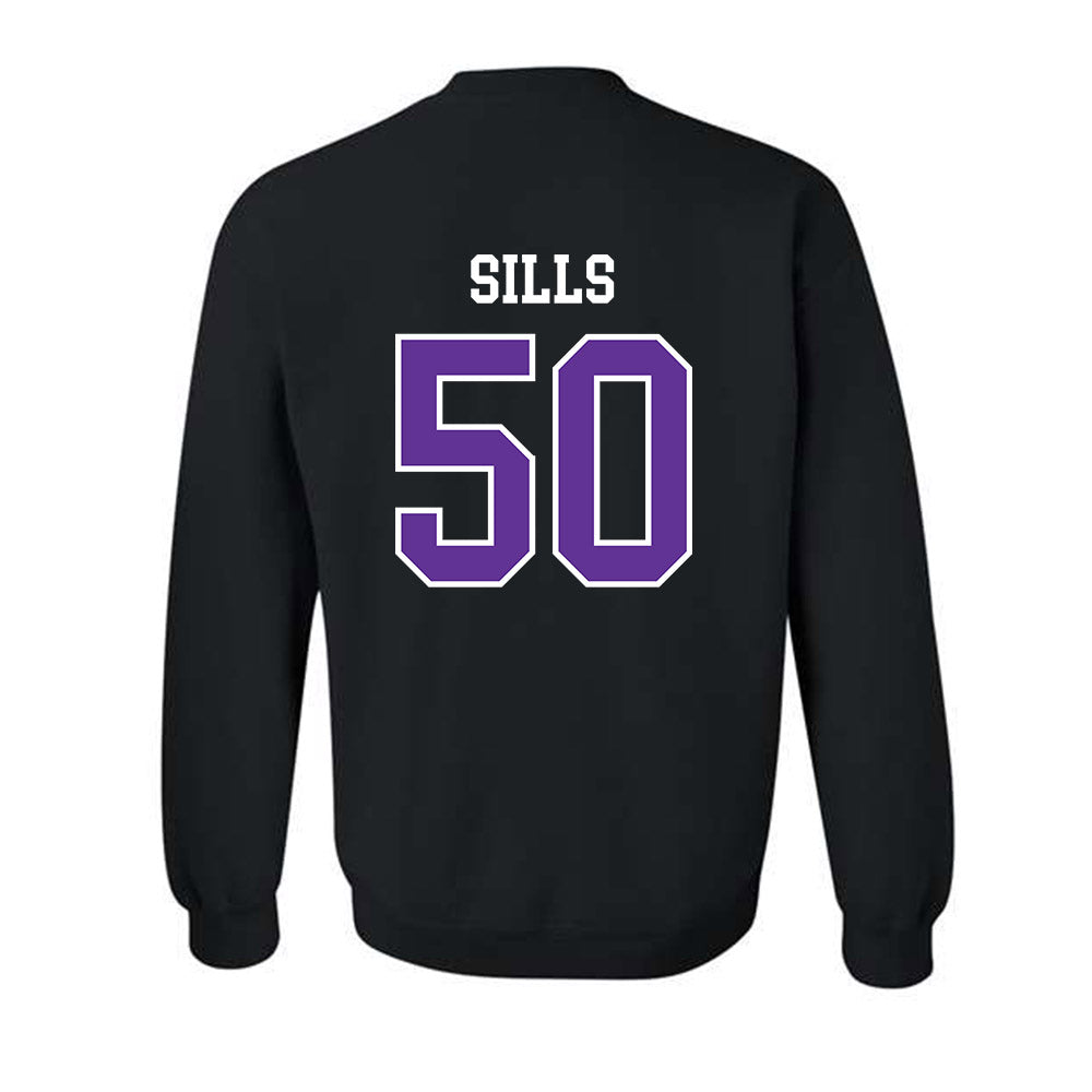 SFA - NCAA Football : Wiley Sills - Crewneck Sweatshirt-1