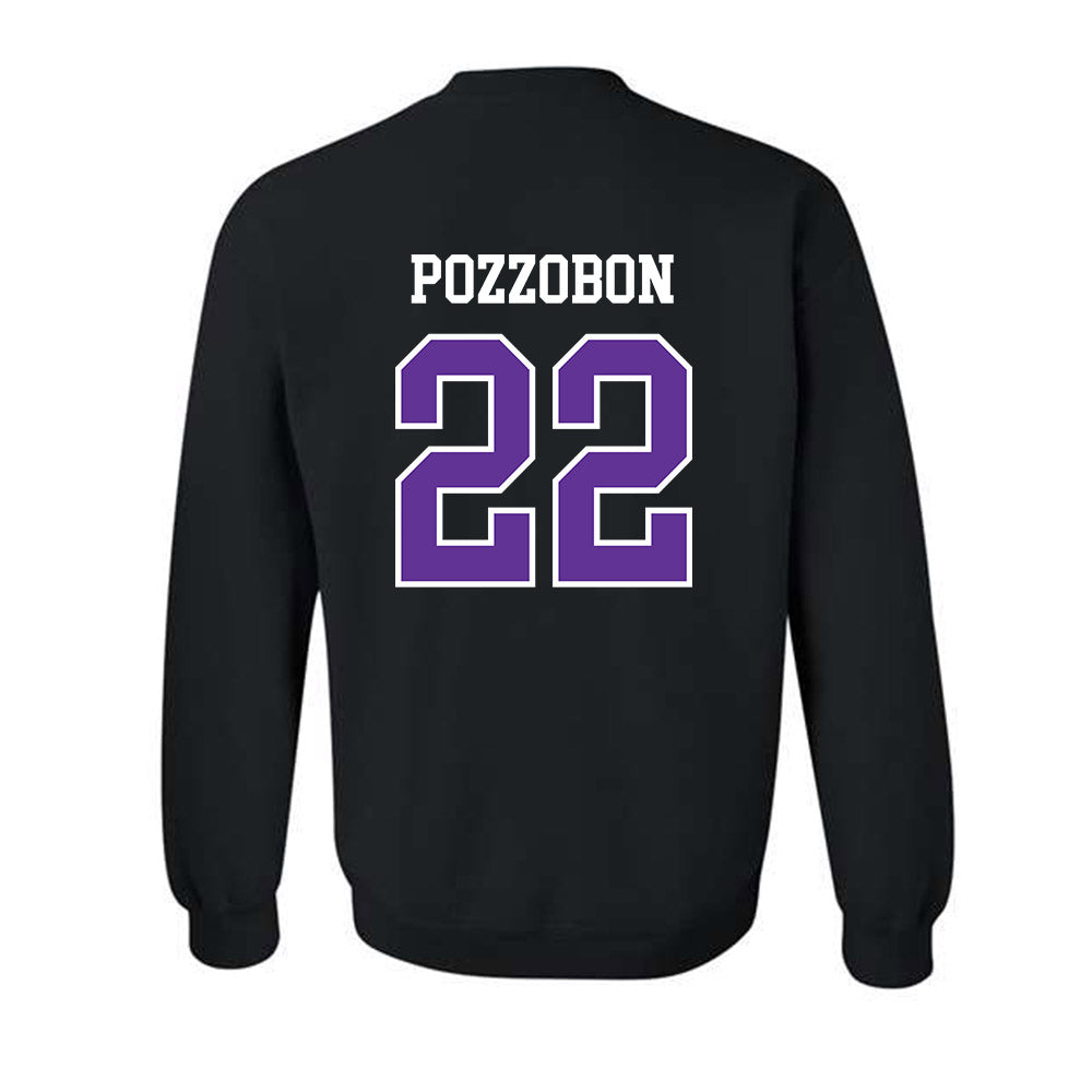 SFA - NCAA Football : Lachie Pozzobon - Crewneck Sweatshirt-1