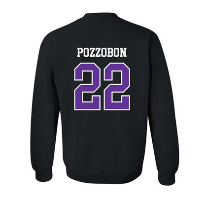 SFA - NCAA Football : Lachie Pozzobon - Crewneck Sweatshirt-1