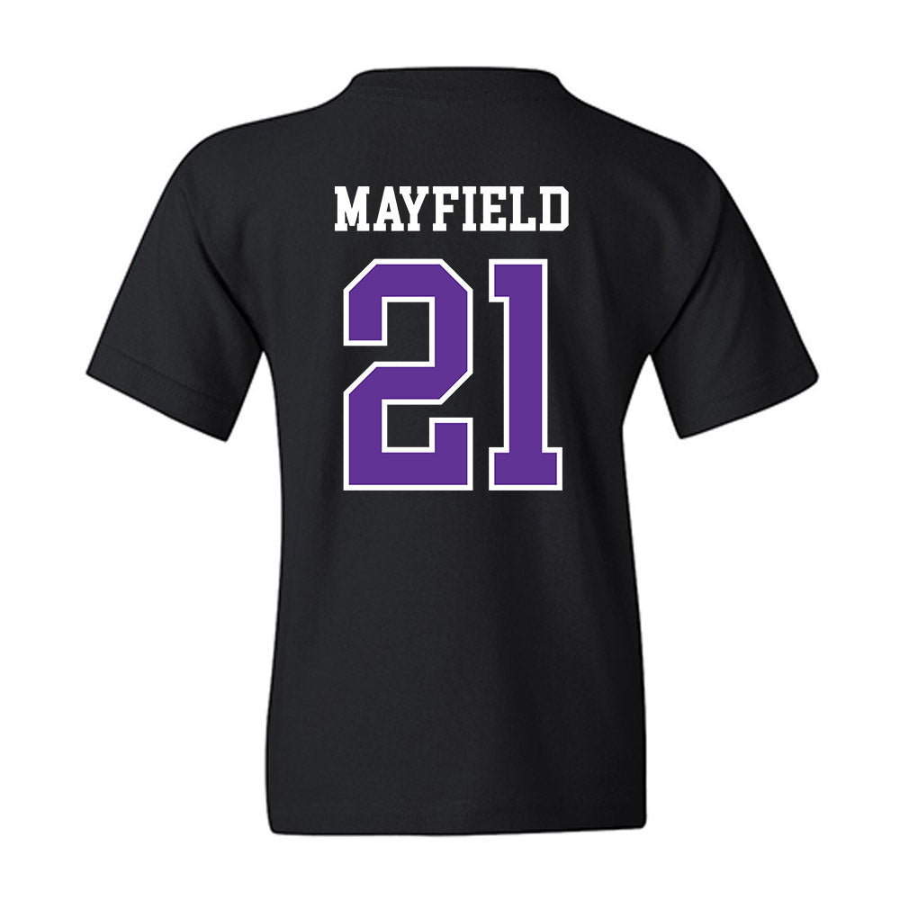 SFA - NCAA Football : Jayvin Mayfield - Youth T-Shirt-1