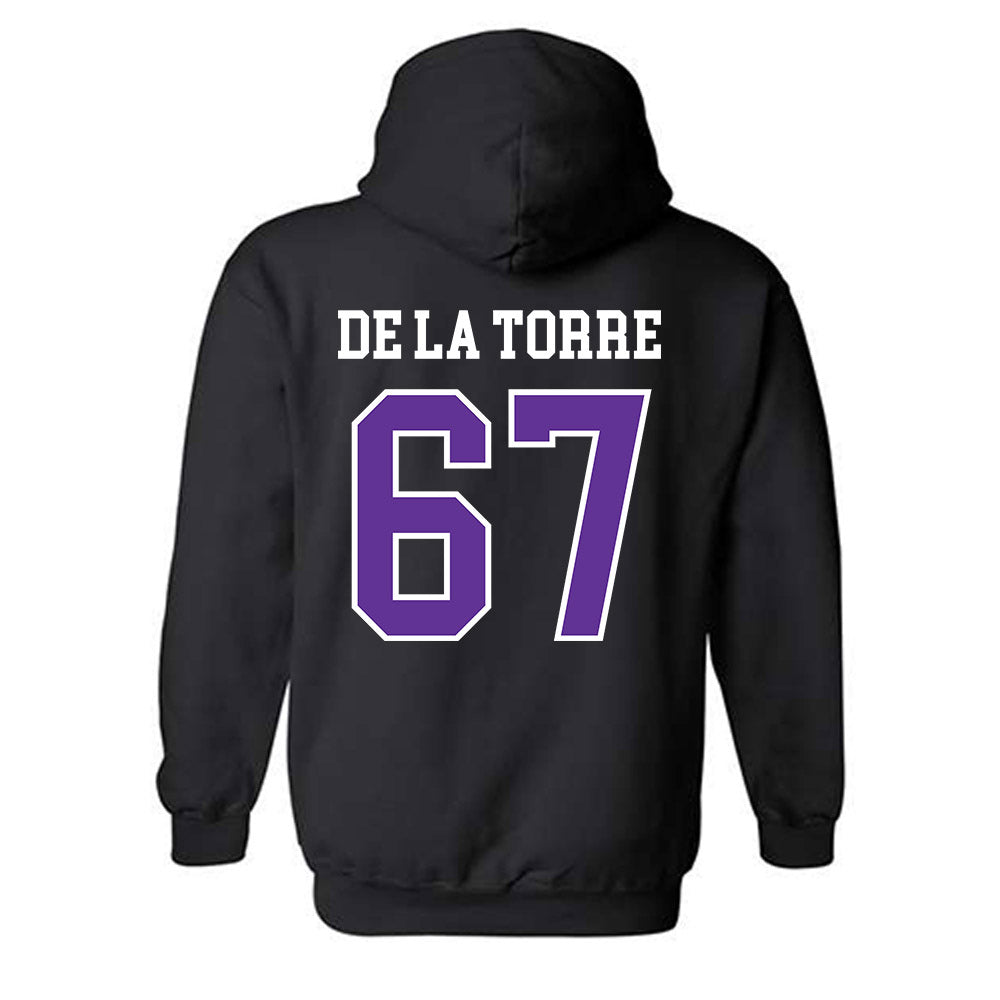 SFA - NCAA Football : Kolt De La Torre - Hooded Sweatshirt-1
