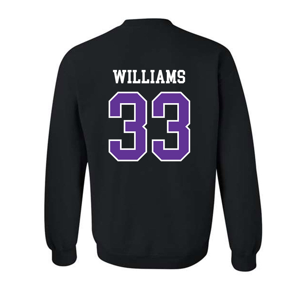 SFA - NCAA Football : Malachi Williams - Crewneck Sweatshirt-1